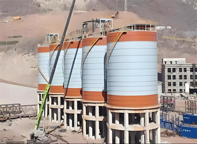 桥东高架钢板仓